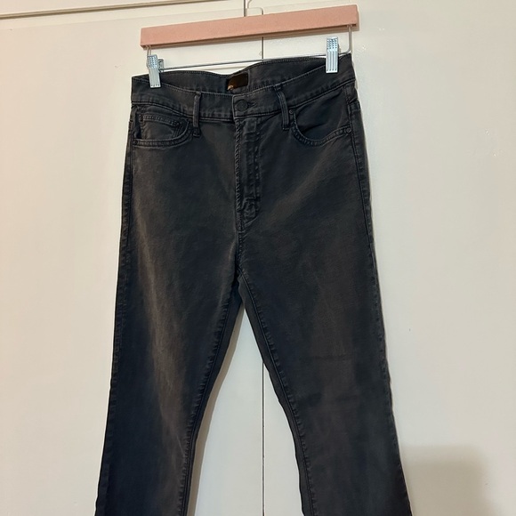 MOTHER The Insider Crop Step Fray Jeans In So Far Gone - Picture 3 of 12